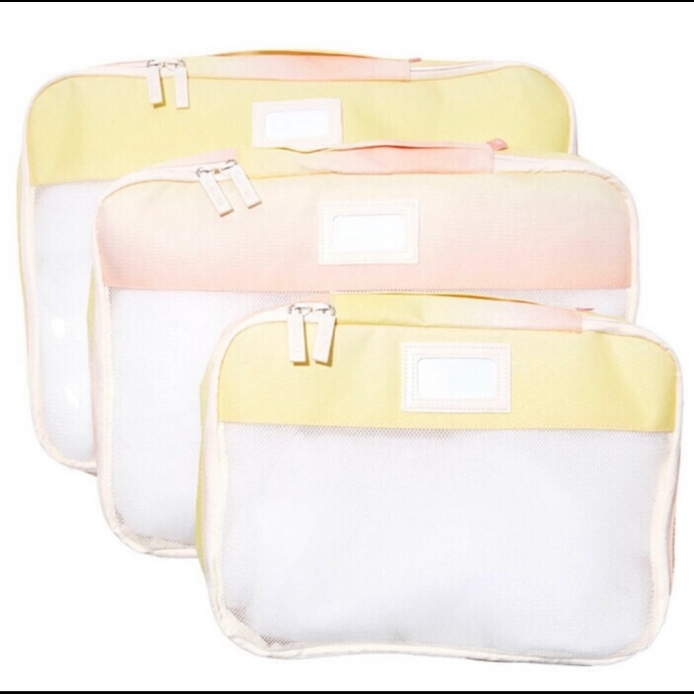CALPAK Packing cubes sorbet colors